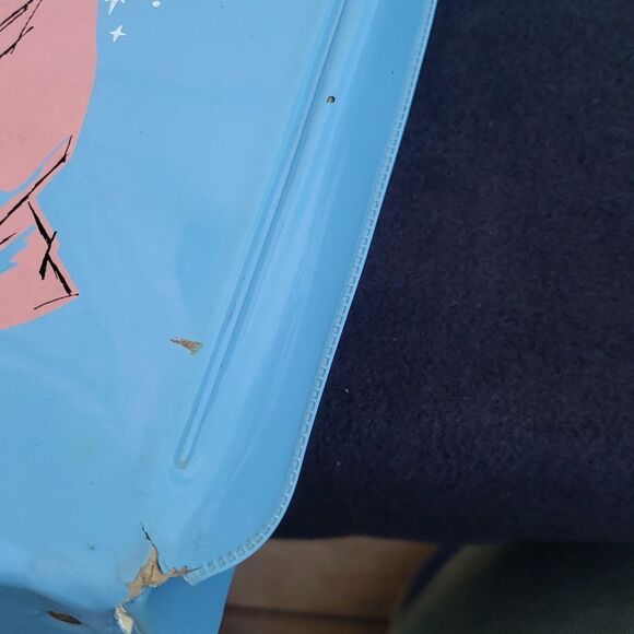 Vintage Barbie Ponytail Vinyl Covered Storage Case with Handle (1962) - Picture 9 of 10